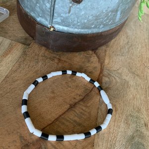Kid's Necklace WHITE - Kids Play Necklace, Silicone Fidget Toy, Beach Bum Necklace, Boy Necklace, Shell Inspired, Easter Basket