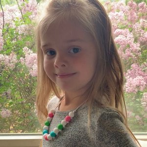 Bubble Gum Kids’ Necklace - Sensory Jewelry, Fidget Jewels, Silicone Beads, Girls Dress Up, Girl Birthday Gift, Easter Basket