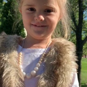 Play Jewelry Set PEARL - Silicone Pearl, Girl Jewelry, Toddler Necklace, Fidget Toy, Sensory Necklace, Girl Gift, Dress Up, Birthday Gift