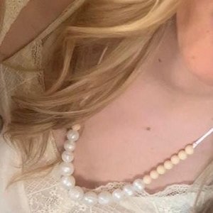 Necklace MOMMY Pearl - Silicone Beads, Valentine's Day, Sensory Jewels, Birthday Girl Present, Dress Up, Mother's Day, Mom Gift
