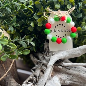 Stretch Bracelet {ELF} for Kids - Silicone Bead, Toddler Jewels, Fidget Toy, Sensory, Christmas Gift, Little Girl Dress Up, Stocking Stuffer