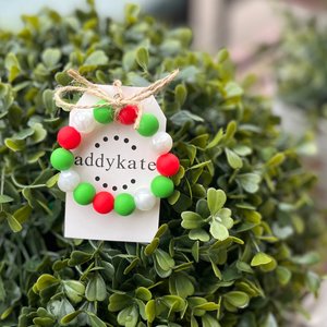 Stretch Bracelet {ELF} for Kids - Silicone Bead, Toddler Jewels, Fidget Toy, Sensory, Christmas Gift, Little Girl Dress Up, Stocking Stuffer