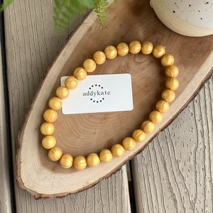 Designer Dog Necklace {GOLDRUSH} Puppy Present, Elastic Stretch Jewelry, Metallic Shimmer Silicone Beads, Doggy Collar, Gift, Valentine