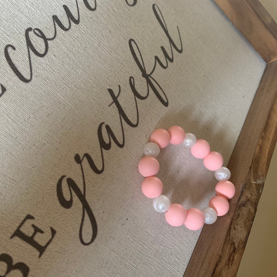 Stretch Bracelet PINKnPEARL - Kids Play Bracelet, Silicone Bracelet, Little Girl Gift, Dress Up, Pretend Play, Photo Prop, Birthday Gift
