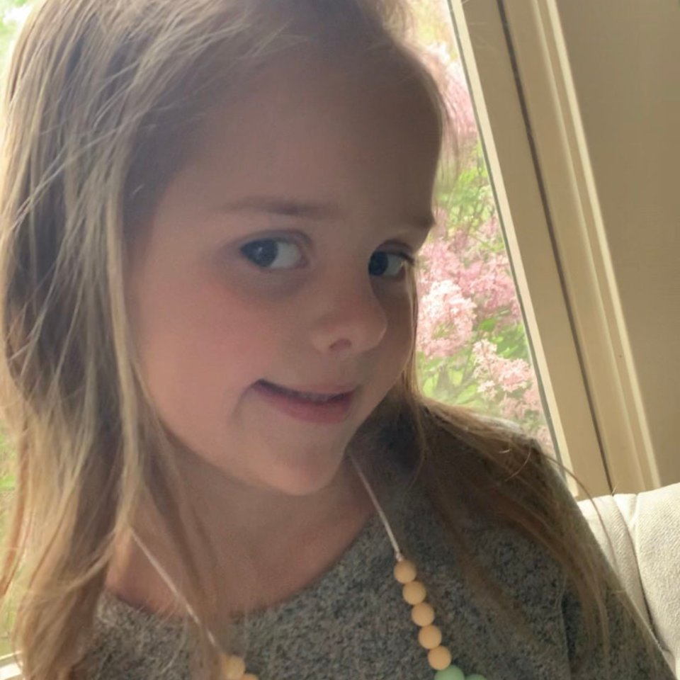 MINT mod Kids’ Necklace - Sensory Jewelry, Fidget Jewels, Silicone Beads, Girls Dress Up, Gift for Girl, Easter Basket Present