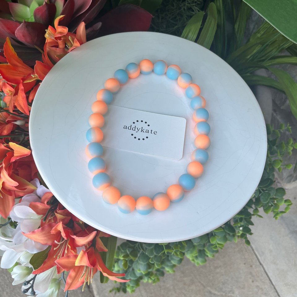 Designer Dog Necklace {GLOWdogGLOW} - Stretch Collar, GLOW in the DARK Silicone Beads, PUPPY Jewels, Doggy Accessory, Pup Party Birthday