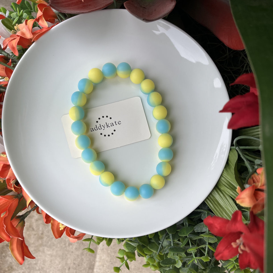 Designer Dog Necklace {GLOWdogGLOW} - Stretch Collar, GLOW in the DARK Silicone Beads, PUPPY Jewels, Doggy Accessory, Pup Party Birthday